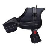 Maxbell Maxbell Explosion-proof Dog Puppy Harness Soft Adjustable Reflective Vest  Black XL