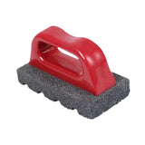 Maxbell Concrete Rub Brick Floor Polishing Block Ergonomic with Handle Removing Tool 20 Grit
