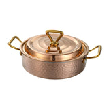 Maxbell Stainless Steel Hot Pot Practical Induction Pan for Caterer Parties Home Use 28cm
