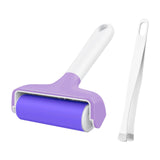 Maxbell Brayer Roller Gluing Application Brayer Tool Tape Roller Tool Art Craft Tool Purple