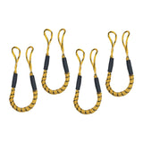 Maxbell Stretchable Bungee Dock Line Marine Mooring Rope for Boat B Yellow 4Pcs - Aladdin Shoppers