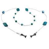Maxbell Maxbell Eyeglass Exquisite Delicate Sunglasses Spectacles Chain Holder Blue