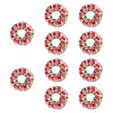 Maxbell 10 Pieces Party Hair Bands Christmas LED Glow Hair Bands for Women Christmas Colorful