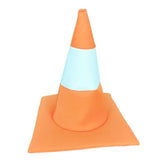 Maxbell Traffic Cone Hat Fancy Dress Costume Accessory for Masquerade Party Festival orange