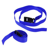 Maxbell 1 Pair 1m 25mm Golf Trolley Webbing Straps with Quick Release Buckle blue - Aladdin Shoppers