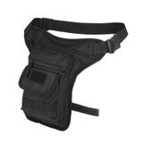 Maxbell Drop Leg Bag Fashion and Stylish Thigh Drop Leg Bag for Riding Hiking Travel Black