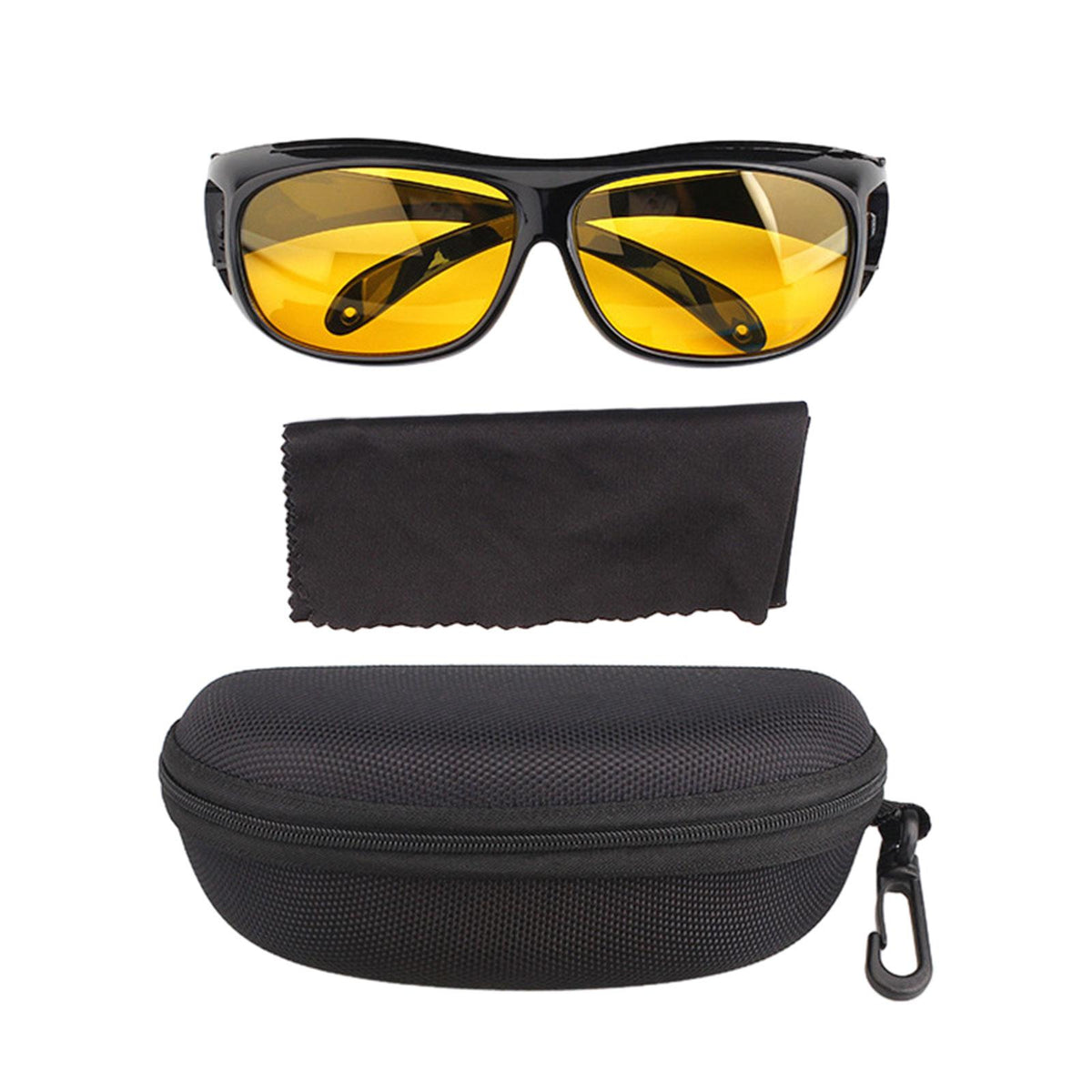 Maxbell Nighttime Glasses Anti Glare Sunglasses Unisex Night Vision Driving Glasses