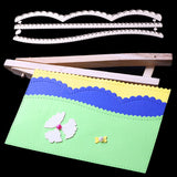 Maxbell Maxbell Metal Wave&Lace Cutting Dies Scrapbook Album Embossing Card Decors DIY Craft