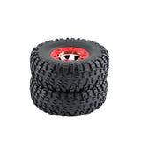 2Pcs 1:12 Scale RC Tires RC Spare Parts for 12428 Car Remote Control Vehicle