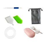 Maxbell Electric Painting Pen Diamond Kit for Sewing Cross Stitch Crafts pink