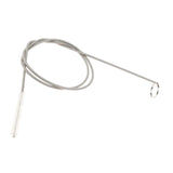 Maxbell 3xTube Cleaning Brush Stainless Steel Flexible Drain Dredge Piping Accessories