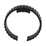 Maxbell 2 Pieces Dryer Hose Spare Rings Replacement Sturdy Fittings Connector Buckle Style C