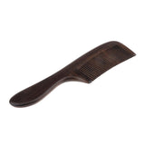 Maxbell Maxbell Handmade Wood Comb Handheld Scalp Massage Brush Detangling Comb With Handle