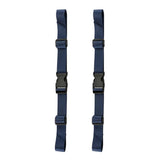 Adjustable Backpack Chest Belt Nylon Waist Strap Chest Strap Navy Blue