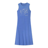 Maxbell Maxbell Women's Long Summer Dress Summer Clothes for Going Out Walking Evening Party M