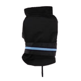 Maxbell Maxbell Pet Dog Waterproof Clothes with LED Luminous Strip Reflective Coat Black S