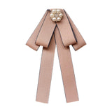 Maxbell Bow Tie for Women Ladies Pre Tied Bowtie for DIY Costume Accessories Working Khaki