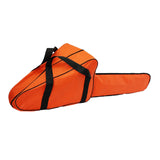Maxbell Chainsaw Case Dustproof Multipurpose Zipper Chainsaw Carrying Bag for Travel Orange