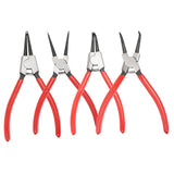 Maxbell 4 Pieces 7" Snap Ring Pliers Set Heavy Duty Internal/External Circlip Pliers