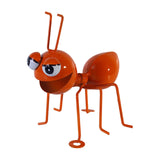 Maxbell ANT Hanging Decoration Metal 3D Wall Sculpture for Living Room Patio Kitchen orange