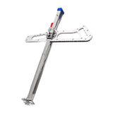 Maxbell Gypsum Board Cutter Portable Multifunction Hand Push Drywall Cutting Machine 17 Wheels Aluminum Handle