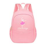 Maxbell Ballet Dance Backpack Portable Children Dancing Tap Cute Girls Ballerina Bag Pink