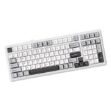 Maxbell Mechanical Gaming Keyboard PBT Keycaps Adjustable Foot Support Hot Swappable