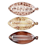 3Pcs Hair Claw Tail Fish Clip Comb Hairclip Grips Clamp Ladies Accessories