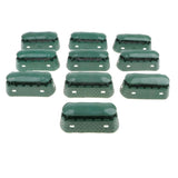 10pcs Realistically Plastic Army Base Set Sand Scene Mdel Kits Toy Soldier Army Men Accessories- Long Forts