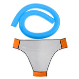 Maxbell Swimming Noodle Floating Pool Chair Net Beach Pool Seat Water Toys Orange