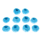 Maxbell Maxbell 100 Pieces Disposable Kids Baby Bath Ear Protectors Covers Earmuffs Blue