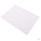 Maxbell 8 Piece Blank Shrink Plastic Shrink Sheet Scrapbooking DIY Jewelry