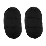 Maxbell Maxbell Adjustable Down Knee Pads Windproof Warm Cycling Knee Support Sleeve Black