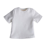 Maxbell 1:6 Scale Male T Shirt Costume for Doll 12 inch Male Action Figures Dress up White