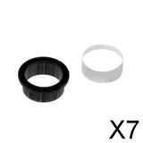 7xArchery Clarifier Lens for 37 Degree and 45 Degree Peep Sight 8 Times Lens