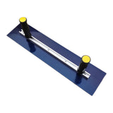 Maxbell Plastering Trowel Normal Polish with Ergonomic Handle Fluent for Concrete  Blue Steel