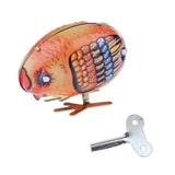 Maxbell Wind Up Jumping Bunny Rabbit + Pecking Chick Clockwork Tin Toy Collectable Gift