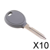 Maxbell 10xCar Ignition Key Fob Protection Case Cover for Dodge Chrysler Jeep Wrangler