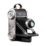 Maxbell Camera Statue Model Sculpture Resin Showcase Decorative Prop for Bar Friends 11cmx16cm