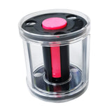 Maxbell Gymnastics Band Winder Tape Winder Portable for Practices Indoor Competition Rose red