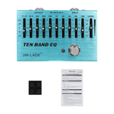 Maxbell Universal Digital Reverb Pedal Lightweight EQ Pedal for Bass Electric Guitar