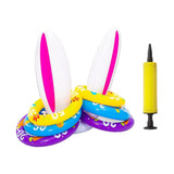 Maxbell Easter Inflatable Bunny Ears Toss Game for Lawn Activities Family Party