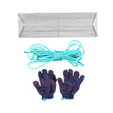 Maxbell River Snail Catching Basket Trawl Cage with Rope and Gloves Field Snail Cage 50cm