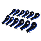 Maxbell A-SW Neoprene Zipper Golf Club Head Cover Interchangeable Number Tags Blue - Aladdin Shoppers