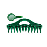 Maxbell Soil Digger Planter Gardening 12 Hole Spacing Tools with Handle Garden Tools 1 set