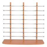 Maxbell Glasses Stand Multi Layers Sunglasses Holder for Malls Exhibition Countertop Brown