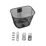 Maxbell Bicycle Basket Portable Front Handlebar Basket for Commuting Hiking Shopping 34x26x25 cm