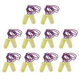 Maxbell Maxbell 10Pairs Adults Foam Sleep Ear Plugs Noise Reduction Sleeping Earplugs Yellow