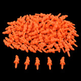 Maxbell 100 Pieces Mini Orange Plastic Screw Long Safety Noses Accessories for Dolls Bear Dog Cat Plush Animal Toys Making - Aladdin Shoppers