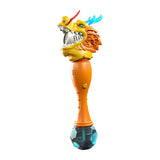 Maxbell Bubble Wands Outdoor Toys Cartoon Dragon Bubble Blower Toy for Kids Boy Girls Yellow
